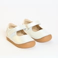 thumbnail image 2 of Astra Mary-Jane Premiers Pas en Cuir Blanc Perle, 2 of 2