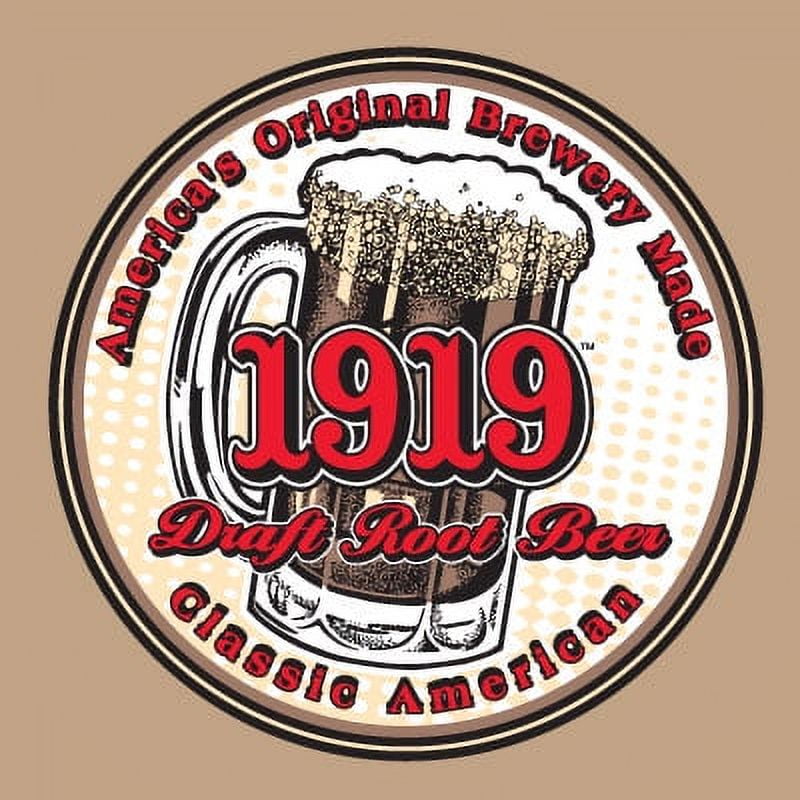 1919 16oz Classic American Root Beer Soda, 12 pack