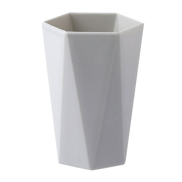 Bearachild Taza de Copa de de pareja de plástico Antideslizante Baño Cepillo de Portavasos, Gris Type3 NO3 Bearachild HA003593-04
