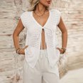 thumbnail image 4 of Usted Es Más Que una Camisa de Puntuación de Prueba Sexy de Manga Corta Lentejuelas Suelta V-Cuello Blusa, Camisa Casual de Poliéster para las Mujeres, Lavado de Manos de la Moda Superior, 4 of 9