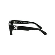 Off-White Unisex Sunglass, Plastic Black/Dark Grey