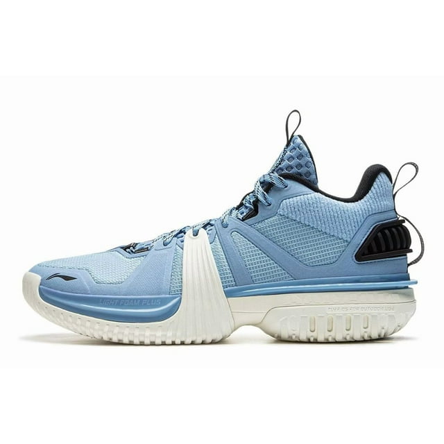 Zapatillas de baloncesto para hombre LI-NING BAD5 Storm 2024 WNTR Azul Talla US 9