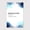 Balanced Diet Definition, variant on Nope Definition Wall Art – Stylish Blue Abstract Canvas Print for Bedroom Living Room - 8x12 inches