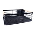 thumbnail image 1 of Dish Drying Rack, Large Capacity Practical Dish Drainer Organizer Space Saving with Utensil Holder Drainboard for Home Kitchen, 1 of 7