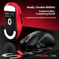 thumbnail image 2 of Phylina S480 Wireless Mouse Daul 8k Paw3395 Gaming Mouse Paw3950 Lightweight 8k Customized Office Computer Accessories Gifts, 2 of 8