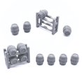 thumbnail image 4 of Set de muebles para taberna, bar, EnderToys, miniaturas impresas en 3D de 28 mm, 4 of 7