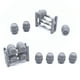 thumbnail image 4 of Set de muebles para taberna, bar, EnderToys, miniaturas impresas en 3D de 28 mm, 4 of 7