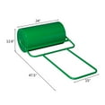thumbnail image 3 of Tenozek Lawn Roller, Push/Tow Behind Water Filled Steel Yard Sod Roller for Garden Backyard, Ball Field, Park (13 Gallon/24in, Green), 3 of 8