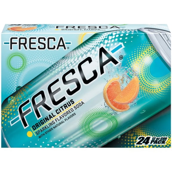 Fresca Citrus 12 Oz Soda • 24 x 12 fl oz