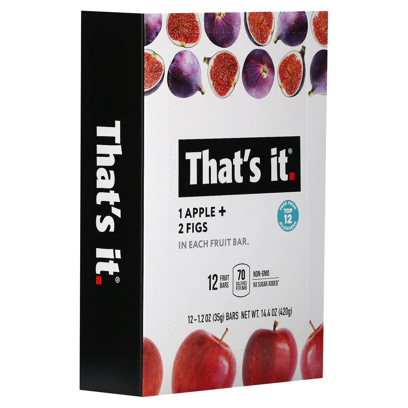That's it. Apple + Fig Fruit Bars (12 Pack)