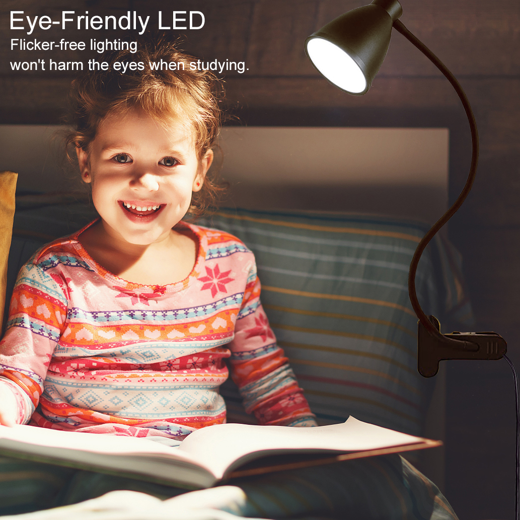 Bohon LED Desk Lamp with Flexible Gooseneck, 5 Color Modes photo 7