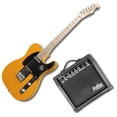 thumbnail image 1 of Paquete Guitarra Eléctrica Jethro Series By  Steelpro 027 Color Amarillo, 1 of 8