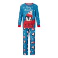thumbnail image 1 of Pijamas de Navidad a juego para la familia para hombres, Damas, niños, niñas, bebés, niños, Tops de manga larga y pantalones, conjunto de ropa de dormir, 1 of 4