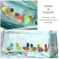 thumbnail image 4 of Minifiguritas de patos mandarines de vidrio soplado HDCRYSTALGIFTS, 4 of 6
