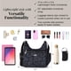 thumbnail image 3 of Bolso bandolera Baggallini Essential Hobo con RFID para mujer, color negro, 3 of 6