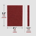 thumbnail image 2 of Blue Dolphin Medium Synthetic Steel Wool Sandpaper Pads (2 pack), 2 of 4