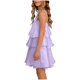 thumbnail image 4 of Vestido de Fiesta de Navidad de las Niñas sin Mangas Multi-Capa Princesa Vestido Largo para Niños Material Suave Lindo Cómodo para Dormir Ocio Diario Gran Regalo, 4 of 4
