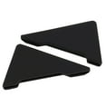 thumbnail image 5 of Walbest 2Pcs 1.57" x 2.36" Triangle Car Door Corner Soft Silicone Guard Trim Anti-Scratch Protector, 5 of 7