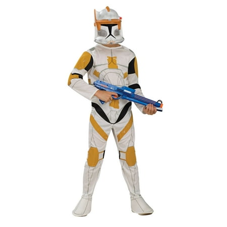 Star Wars Clone Wars Boys Commander Cody Clone Trooper Costume