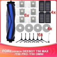 thumbnail image 1 of Accessories Kits for Ecovacs Deebot T50 Max /T50 Pro /T50 Omni /T50 Pro Omni /T50 Max Pro Vacuum Cle, 1 of 5