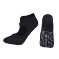 thumbnail image 4 of Calcetines de antideslizantes para mujer, ideales para barra y danza, versátiles, elegantes y transpirables. Negro, 4 of 8