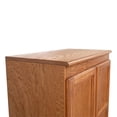 thumbnail image 3 of Pemberly Row Armoire de Rangement à 5 Tablettes avec Portes 30"L X 72"H en Chêne, 3 of 9