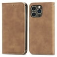 thumbnail image 2 of Nalacover Wallet Case for iPhone 14 Pro Max, Card Slots Holder Magnetic Closure Flip Folio Cover with Kickstand Bracket Luxury PU Leather Soft TPU Shockproof Case for iPhone 14 Pro Max,Brown, 2 of 5