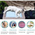 thumbnail image 4 of Cat Self-Cooling Mat Bed, Cool in Summer, Washable Ice Silk Pet Mat, 4 of 6