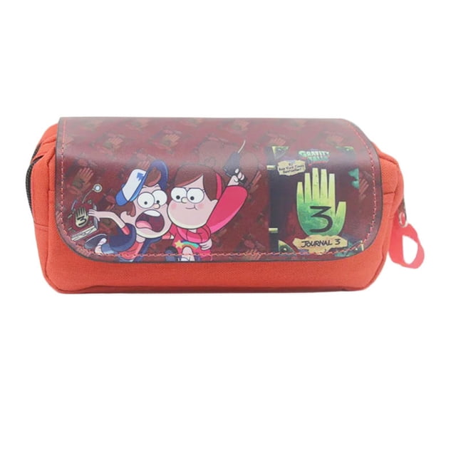Estuche para lápices Gravitys Falls Cartoon Anime de gran capacidad