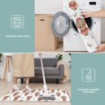 thumbnail image 6 of White Highland Cow Flower Butterfly Pattern Kitchen Rugs Sets Of 3,Kitchen Runner Rugs Non Skid Washable,Decorative Kitchen Floor Mats for Kitchen,Sink,Laundry,17"x30"+ 17"x47" + 17"x59", 6 of 6