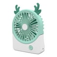 thumbnail image 4 of Ventilador de escritorio,Ventilador de escritorio USB,portátil,silencioso,diseño de ciervo,regalo,Ventilador de mesa,silencioso,silencioso,para uso en interiores,portátil,Mini, 4 of 7