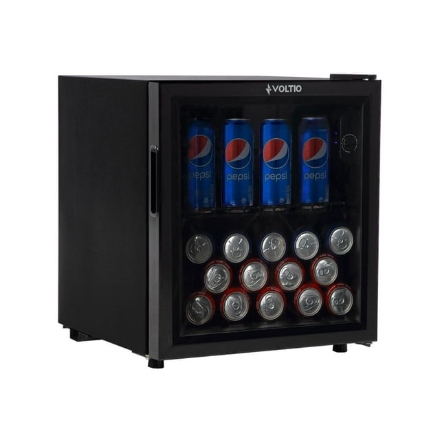 Frigobar Voltio Enfriador De Bebidas 45 Litros negro