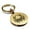 Gold, variant on Stainless Steel Tribal Cancer Zodiac (Crab) Round Medallion Keychain Circle Ring