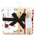 thumbnail image 2 of Hudson Baby Infant Girl Cotton Flannel Burp Cloths, Girl Farm, One Size, 2 of 7