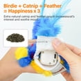 thumbnail image 5 of Lepawit Flapping Bird Cat Toy, Electric Chirping Bird Interactive Cat Toy for Indoor Cats - Bule, 5 of 10