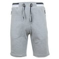 thumbnail image 1 of Men's lounge Tech Jogger Shorts with Zipper Side Pockets (S-2XL), 1 of 4