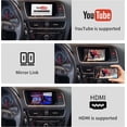 thumbnail image 5 of Road Top Wireless Carplay Android Auto Module Receiver Box for Audi S4 S5 A4 A5 (2009-2015 Year) for Q5 (2009-2017 Year) with 2GMMI, Carplay Retrofit Kit Decoder, Support Mirrorlink, Camera, 5 of 7