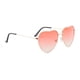 thumbnail image 4 of Marco de gafas de sol Qarigey Corazón único Estilo vintage Rojo, 4 of 6