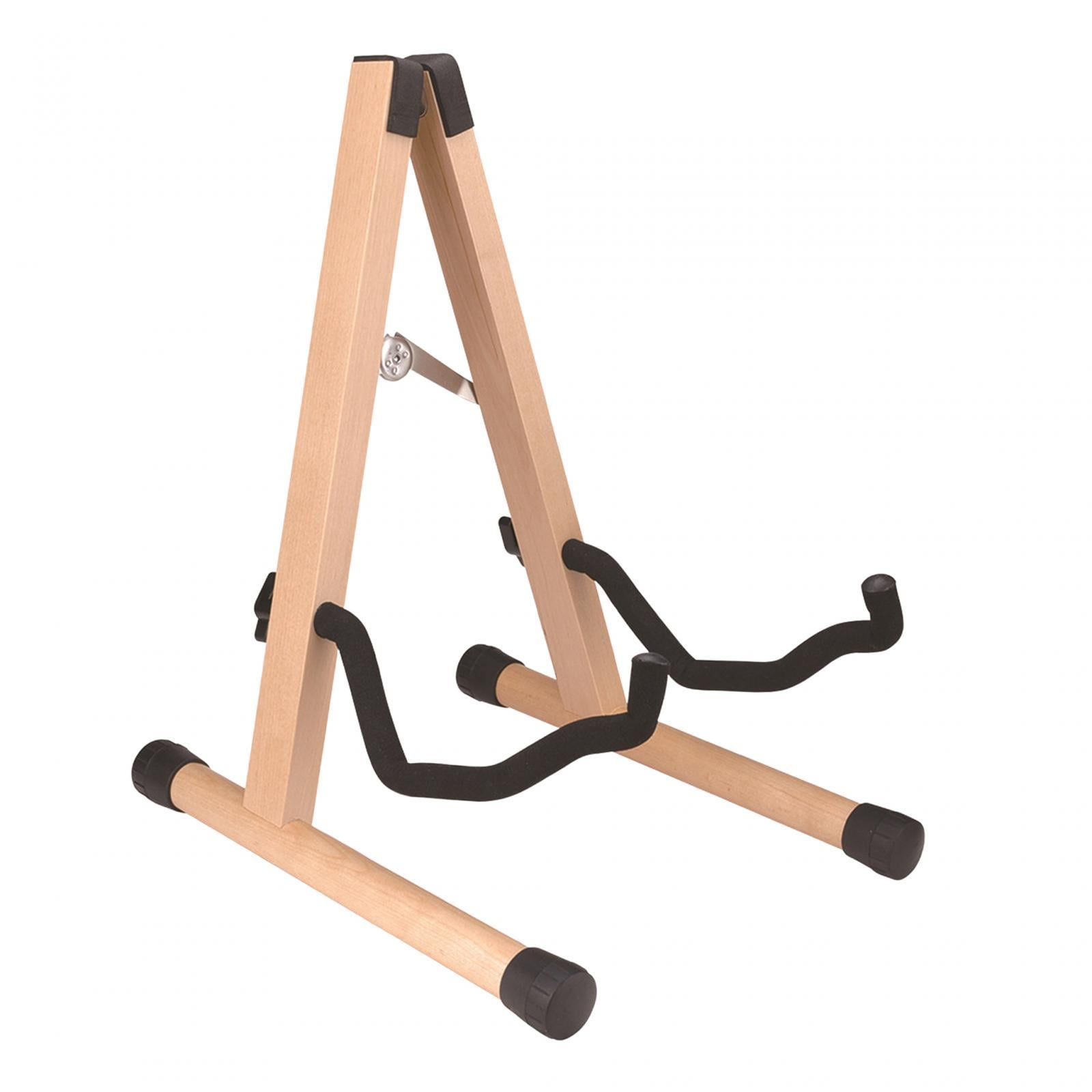 Guitar Stand, with Non Slip Rubber and Soft Foam Arms, Adjustable A