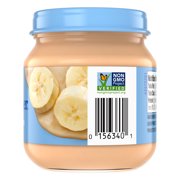 Gerber 1st Foods Natural for Baby Baby Food, Banana, 4 oz Jar