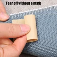 thumbnail image 3 of 10/1Pairs Self Adhesive Hook and Loop Dots Fastener Tape Nylon Sticker Pads Wall Mounting Tape Round DIY Hook Loop Adhesive Square-Blue 1PCS, 3 of 6