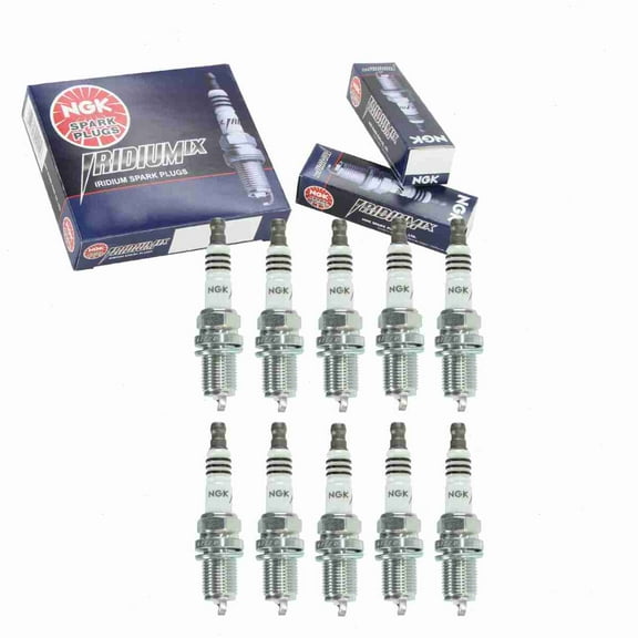 10 pc NGK 6341 Iridium IX Spark Plugs for 1765281 1UN6-18-110 3071 3890 4701 5303 9002 9002-2 9013 9202 9202-2 9203 9203-2 99000-79K60-K5R 999-06910-X9-028 BY480-BKR5E F8DPER FR8DS IK16 IK16TT K5RTP