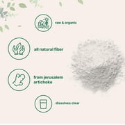 Micro Ingredients Organic Inulin FOS Powder (Jerusalem Artichoke), 2.2lb (35 Ounce)| Prebiotic Intestinal Support for Colon and Gut Health