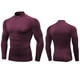 thumbnail image 3 of pstuiky camisas de manga larga para hombre, Camisa deportiva transpirable de manga larga y cuello redondo para hombre, color liso camisetas de hombre xxl, 3 of 4