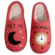 thumbnail image 1 of WDOplteas Pantuflas invierno Meet Me At Midnight para mujeres y hombres (rojo 42-43 talla 41-42 pies), 1 of 6