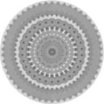 thumbnail image 1 of Ahgly Company Machine Washable Indoor Round Transitional Gray Goose Gray Area Rugs, 7' Round, 1 of 1