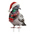 thumbnail image 1 of Navidad Pollo bonito Erizo Conejo 2D Impresión plana Acrílico Tarjeta insertable Estaca insertable Arte Jardín Decoración navideña colorida Adecuada para el jardín navideño 25 cm/9,84 pulgadas D, 1 of 4