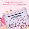 thumbnail image 4 of Labymos Electronic Multifunctional Money Saving Box Money Bank Singing Saving Box with Password & Fingerprint, 4 of 8