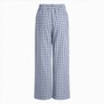 thumbnail image 4 of KPOPLK Wide Leg Pants for Woman Stretchy Work Dress Pants Women Trendy Business Casual Outfits Comfort Fit Slacks Trousers(Blue,S), 4 of 9