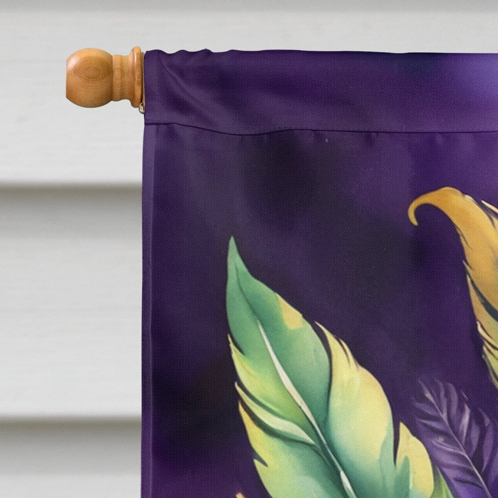 Mask Mardi Gras House Flag 28 in x 40 in
